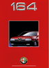 Alfa Romeo 164 Prospekt  für Sammler 6548
