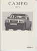 Opel Campo Preisliste 1. Oktober 1993