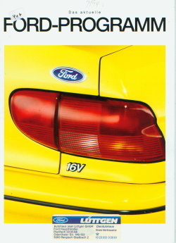 Ford Programm Auto-Prospekt 1994 -6611