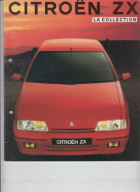 Citroen ZX Autoprospekt 1991 -6627