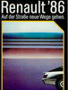 Renault Programm Prospekt 1986 -6727