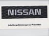 Nissan PKW Programm 1985 Autoprospekt