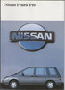 Nissan Prairie Pro Autoprospekt 1990 - 6830