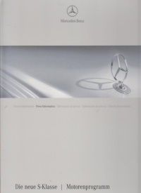 Mercedes Benz S-Klasse Pressemappe 2005 -6906