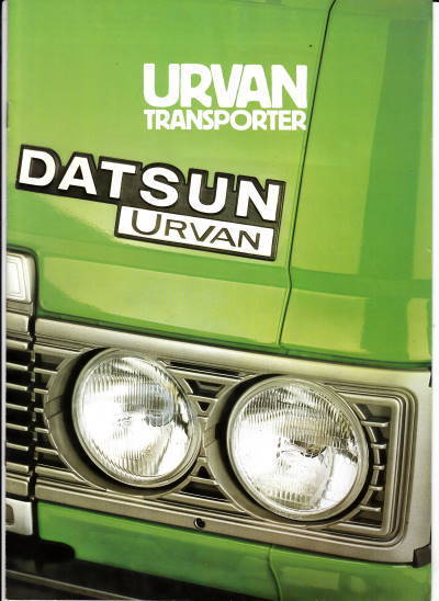 Datsun Urvan Transporter Prospekt 1981 -7048