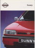 Nissan Sunny Autoprospekt 1990 -7076