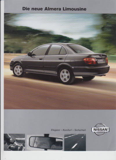 Nissan Almera Prospekt 2000