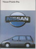 Nissan Prairie Pro Autoprospekt 1990 -7085