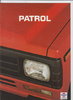Nissan Patrol Autoprospekt 1984 - 7082
