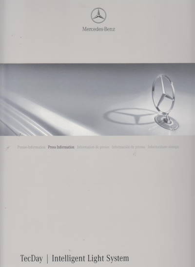 Mercedes E Klasse Prospekt Pressemappe  7104