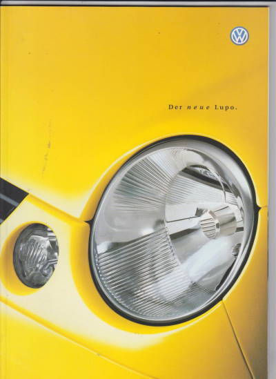 VW Lupo Autoprospekt 10 - 1998 - 7146