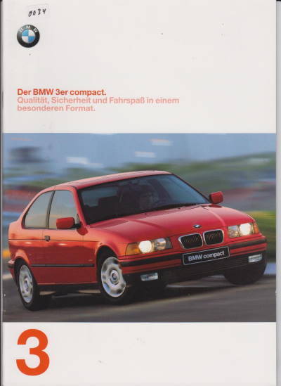 BMW 3er compact Prospekt 1997 - 7173
