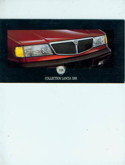 Lancia PKW Programm 1991 - Prospekt 7174