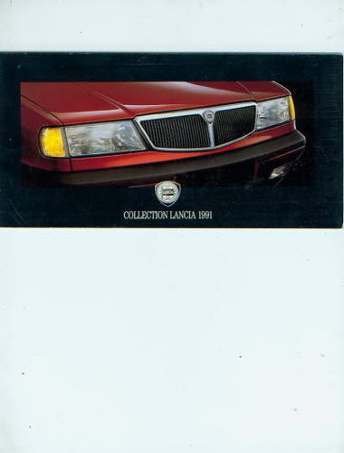 Lancia PKW Programm 1991 - Prospekt 7174