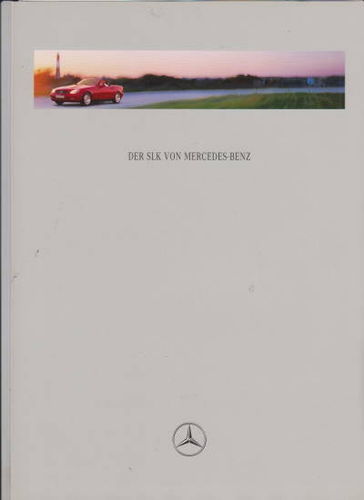 Mercedes SLK Prospekt brochure 1996 - 7268