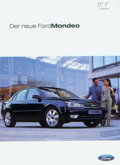 Autoprospekt Ford Mondeo 2004 -7257