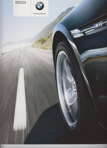 BMW M6 Cabrio Coupé Prospekt 2008 -7280