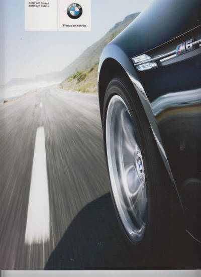 BMW M6 Cabrio Coupé Prospekt 2008 -7280