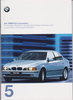 BMW 5er Limousine Autoprospekt 1997 Archiv