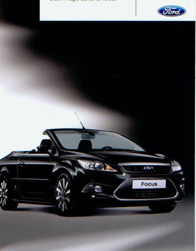 Ford Focus CC Black Magic Prospekt 2008 -7357