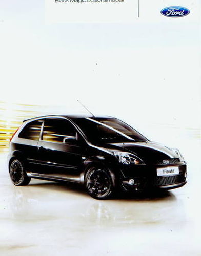 Ford Fiesta Black Magic Autoprospekt 2007 -7356
