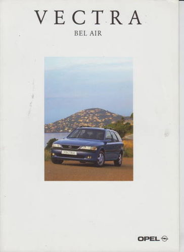 Opel Vectra Bel Air Autoprospekt 1997 - 7381