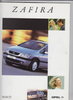 Opel Zafira Autoprospekt 1999 - 7380