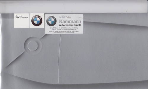 BMW Z4 Roadster Autoprospekt 2003 - 7403
