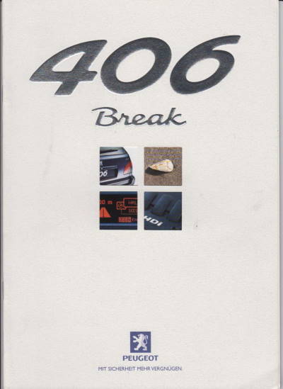 Peugeot 406 Break Prospekt 1999 - 7443