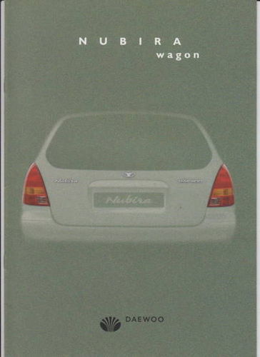 Daewoo Nubira Wagon Autoprospekt 2001