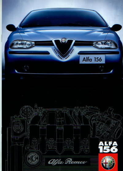 Alfa Romeo 156 Autoprospekt 1997