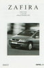 Opel Zafira Preisliste 12. Juli 1999