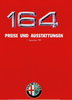 Alfa Romeo 164 - Preisliste 1. September 1991
