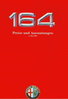 Alfa Romeo 164 Preisliste 2. Mai 1989