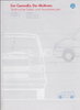 VW Multivan Caravelle Technikprospekt 1996  -7569