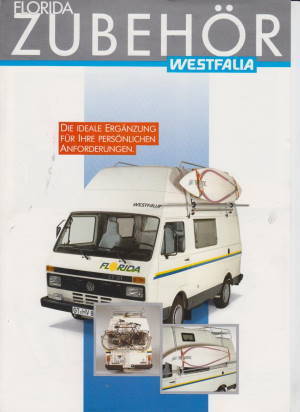 VW LT Florida Prospekt Zubehör Westfalia 1989 7583