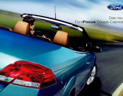 Ford Focus Coupé Cabrio Prospekt 2006 -7547