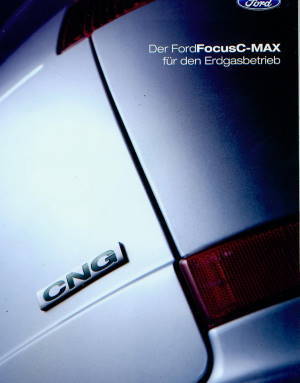 Ford Focus C-max Erdgasbetrieb Prospekt 2005 -7552