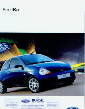 Ford Ka Autoprospekt 2004 -7633