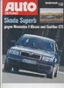 Skoda Superb Mercedes E Klasse Cadillac CTS - Test  2003