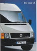 VW LT Autoprospekt 1996 - 7646