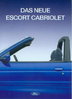 Ford Escort Cabrio Prospekt 1995