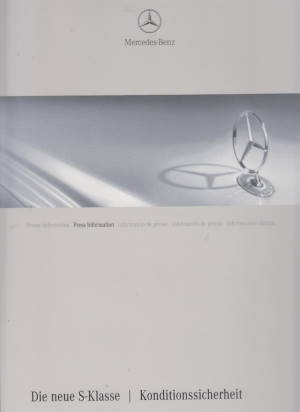Mercedes S-Klasse Pressemappe 2005 - 7753