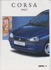 Opel Corsa Vogue Prospekt und Preise 1996