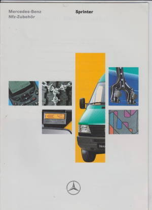 Mercedes Sprinter Prospekt Zubehör 1996 -7819