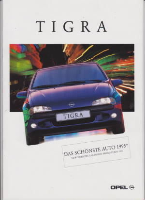 Opel Tigra Autoprospekt 1995 - 7851