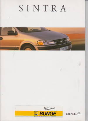 Autoprospekt Opel Sintra 1996 - 7837