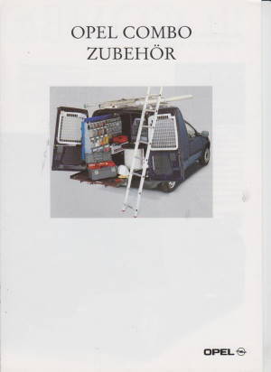 Opel Combo Prospekt Zubehör 1994 - 7844