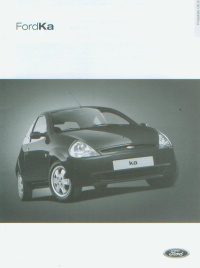 Ford Ka Preisliste 8. April 2002