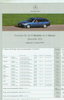 Mercedes C Klasse T-Modell  Preisliste 2. Aug 1999